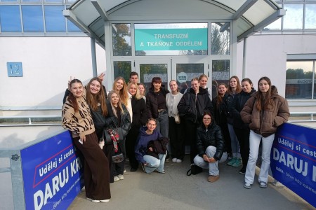 Exkurze do transfuzní jednotky FN Brno