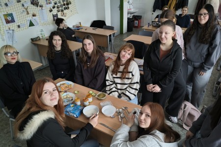 Zážitková hodina pečovatelství ve 2.A - ochutnávka dětských a diabetických potravin